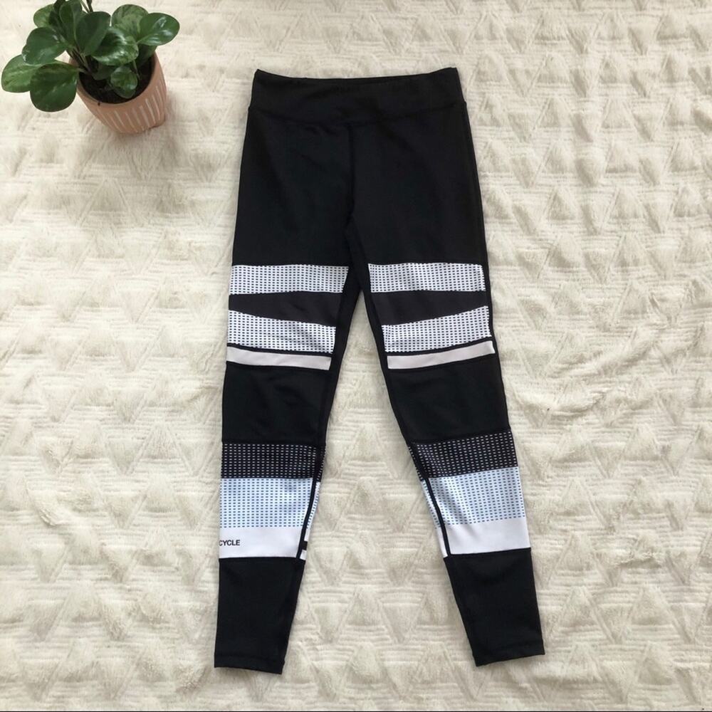 Lilybod x Soulcycle High-Rise Stripe Logo Leggings